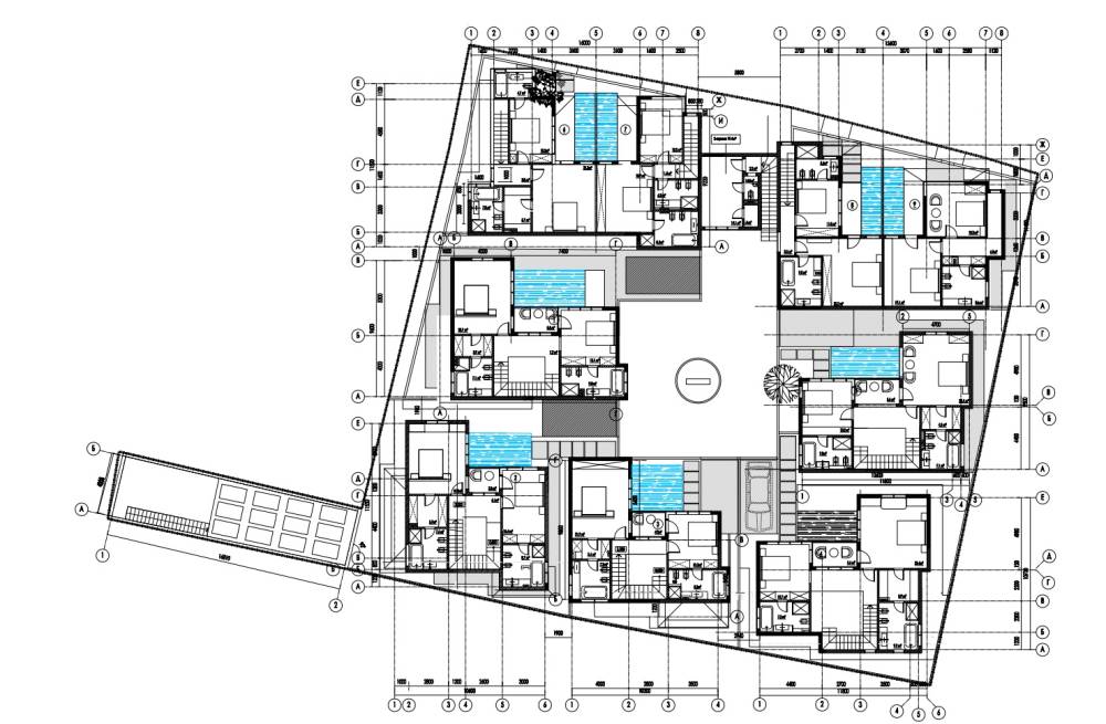 General plan – Serenity Sanur Villas#