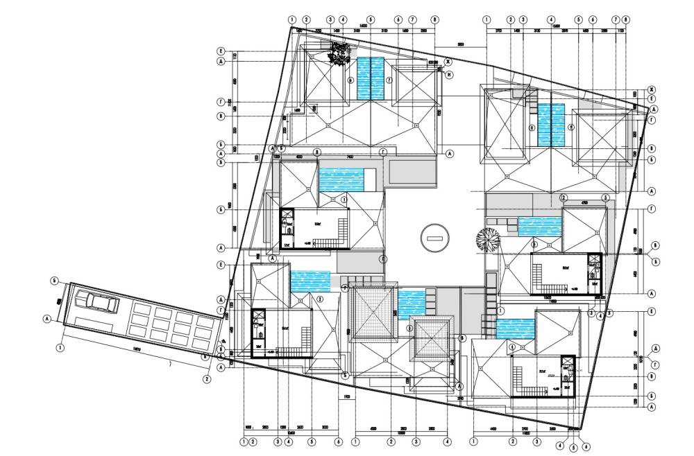 General plan – Serenity Sanur Villas#