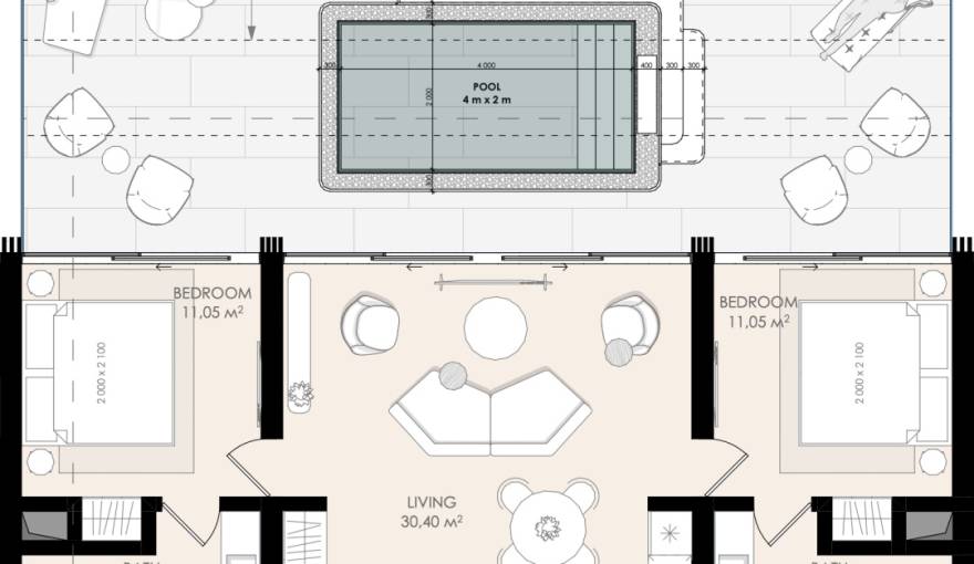 Plans Oceaniq Nusa Dua Apartments 2