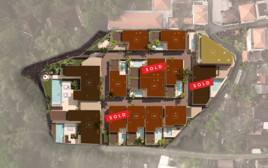 Site plan – The Bank by OXO