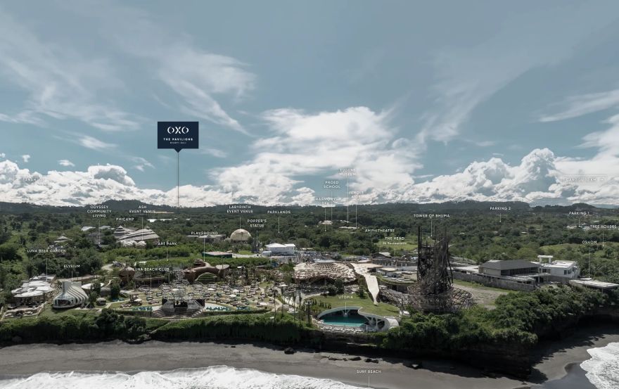 Site plan – The Pavillions