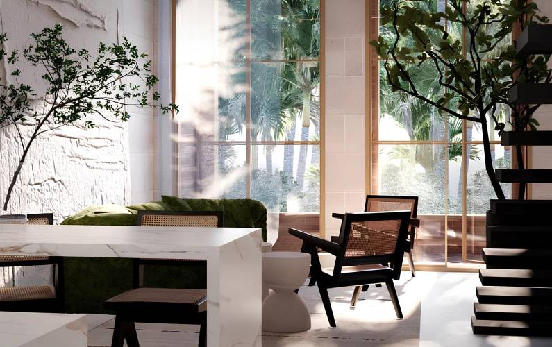 Interior design – PARQ Blue