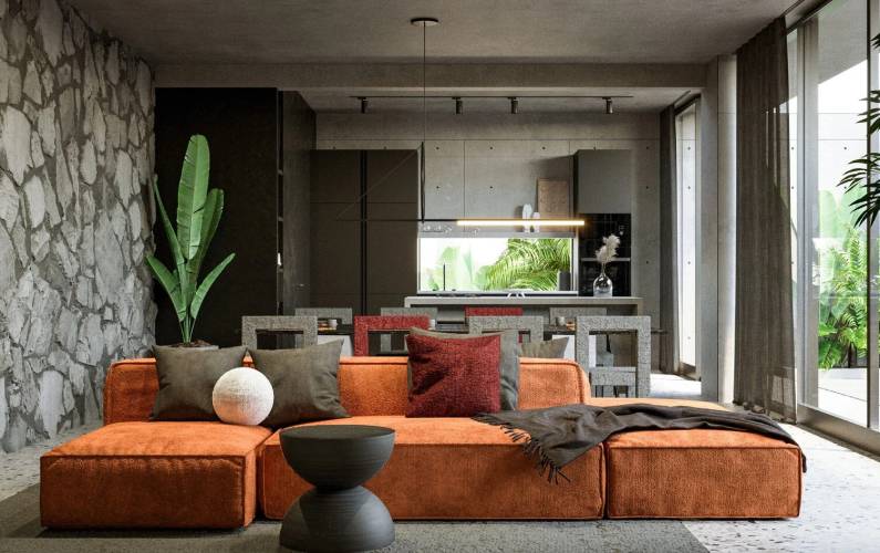 Interior design – Predmet KabaKaba village