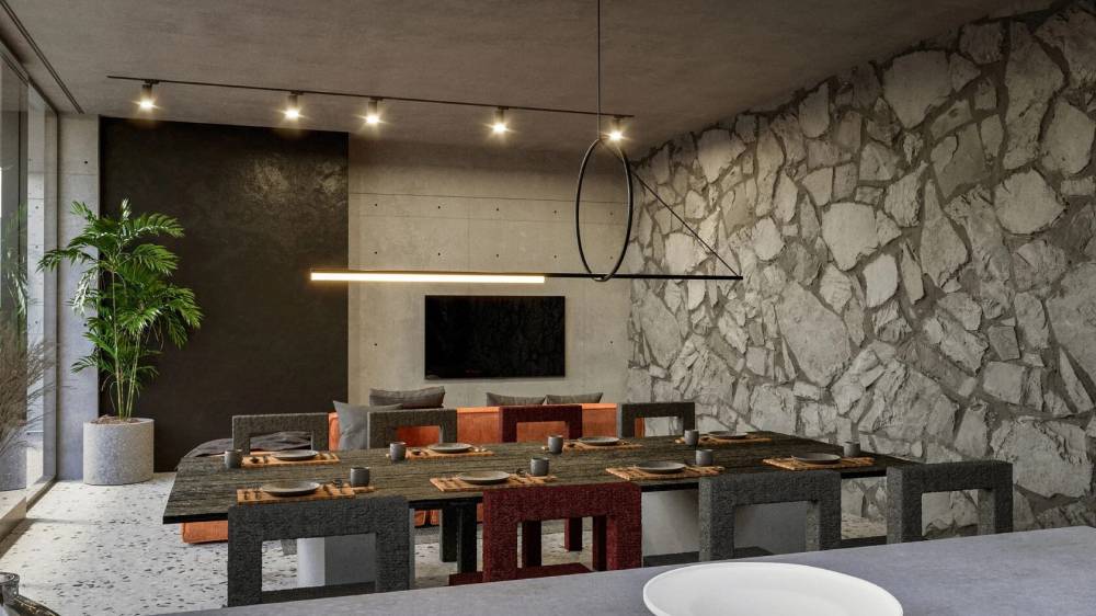 Interior design – Predmet KabaKaba village#