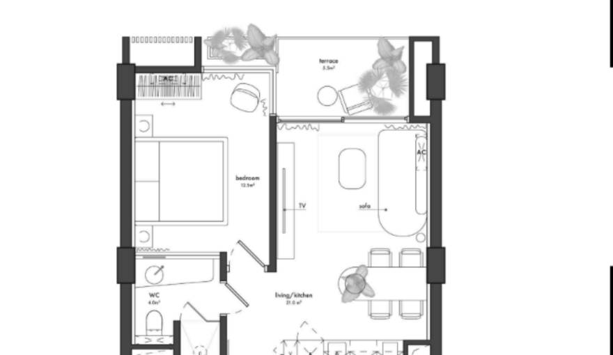 Plans PGD Aparthotel