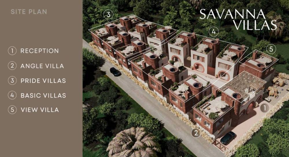 General plan – Savanna Villas#
