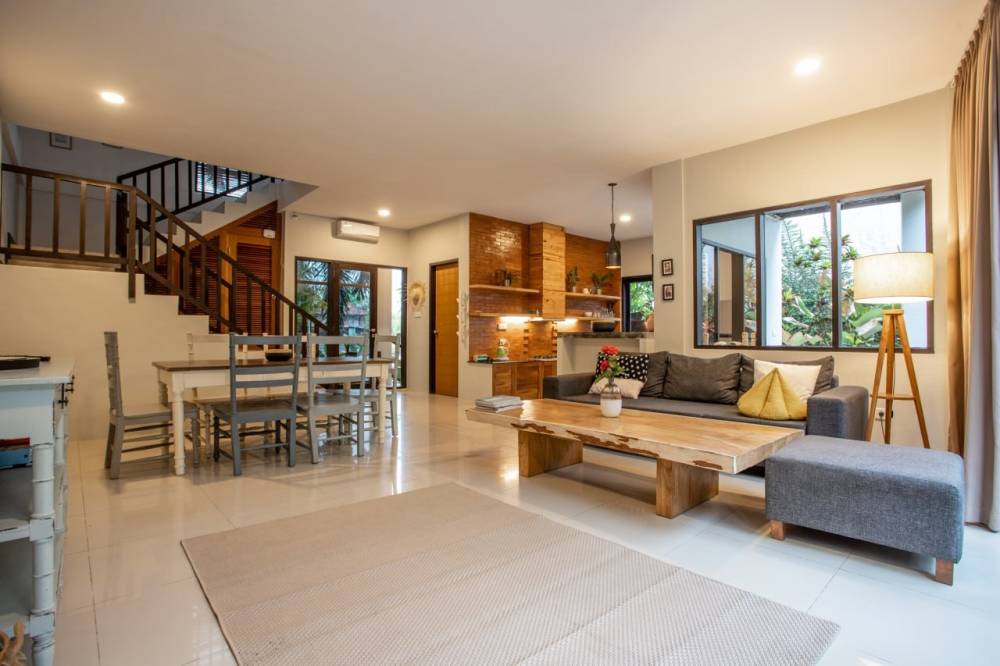 Interior design – Balian Surf Village Villa #4#