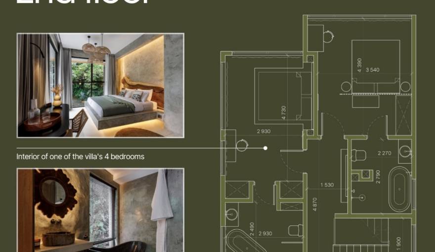 Plans Bamboolina Villa