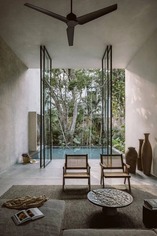 Interior design – Concrete Cube Villa#
