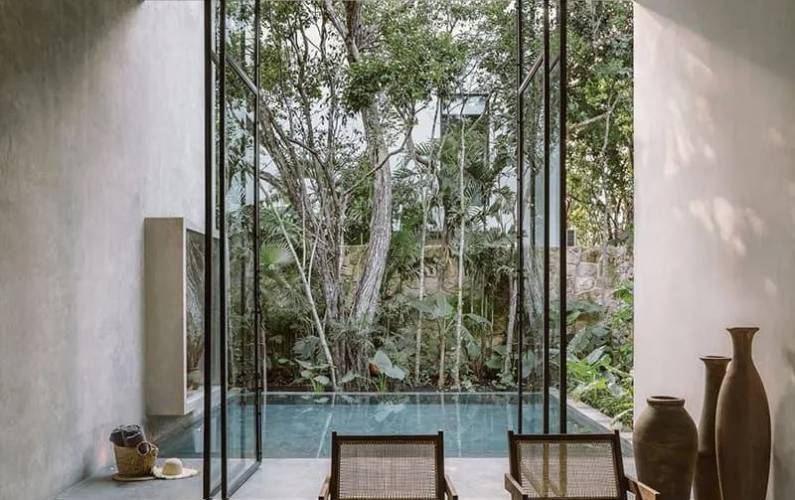 Interior design – Concrete Cube Villa