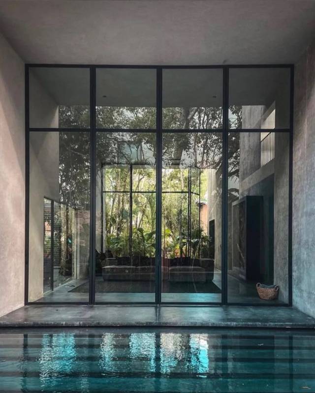 Interior design – Concrete Cube Villa#