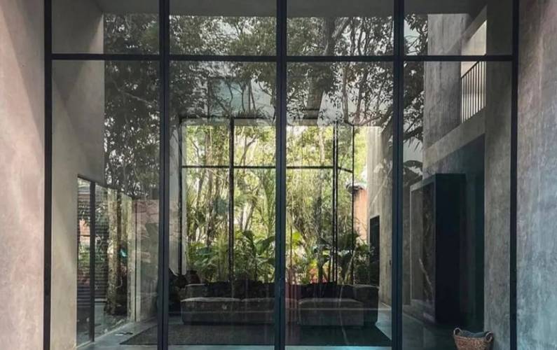 Interior design – Concrete Cube Villa