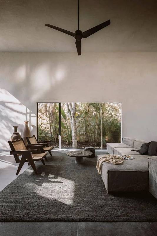 Interior design – Concrete Cube Villa#