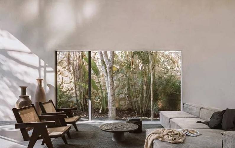 Interior design – Concrete Cube Villa