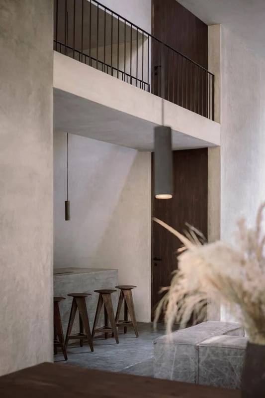 Interior design – Concrete Cube Villa#