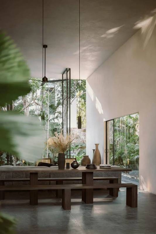 Interior design – Concrete Cube Villa#