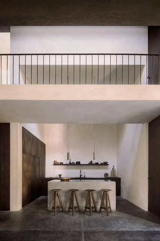 Interior design – Concrete Cube Villa#