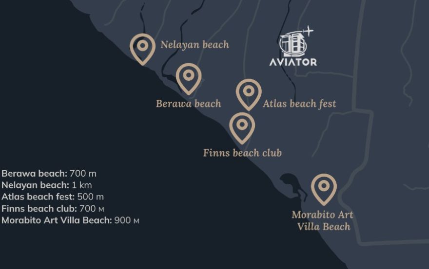 Site plan – Apart-hotel AVIATOR