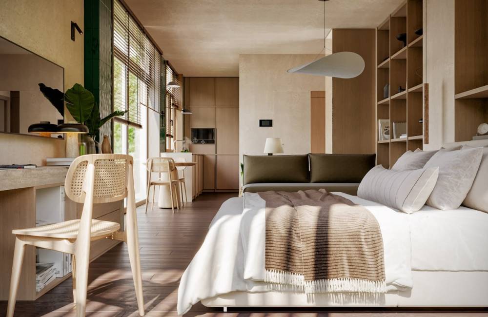 Interior design – Apart-hotel AVIATOR#