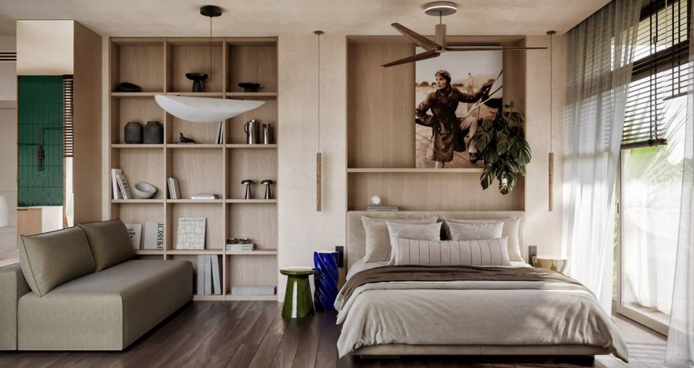 Interior design – Apart-hotel AVIATOR#