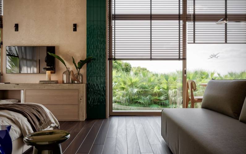 Interior design – Apart-hotel AVIATOR