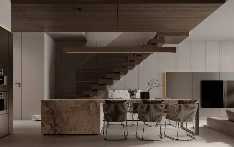 Interior design – Zen Luxury Complex