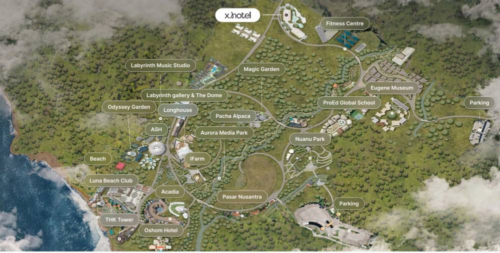 General plan – X Hotel#