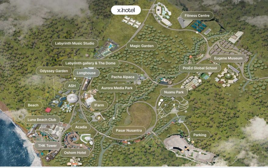 Site plan – X Hotel