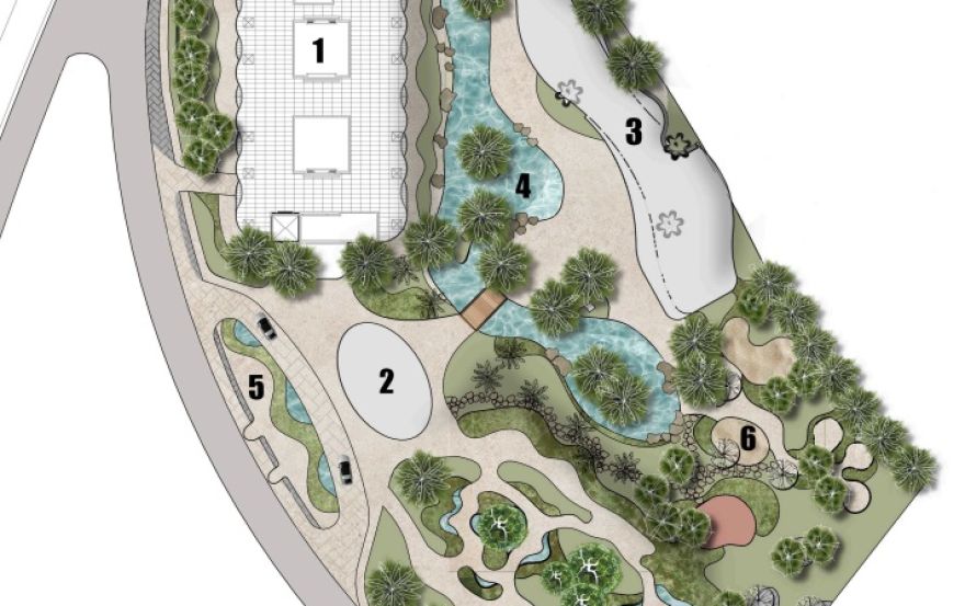 Site plan – X Hotel