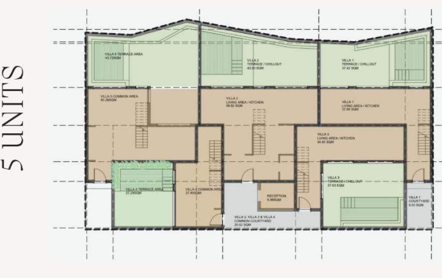 Site plan – Senja Villas II