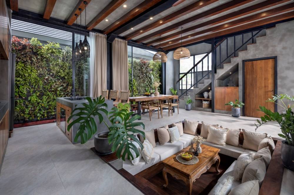 Interior design – Tropical Loft 4#