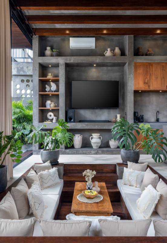 Interior design – Tropical Loft 4#