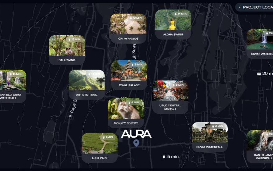 Site plan – AURA Wellness Resort