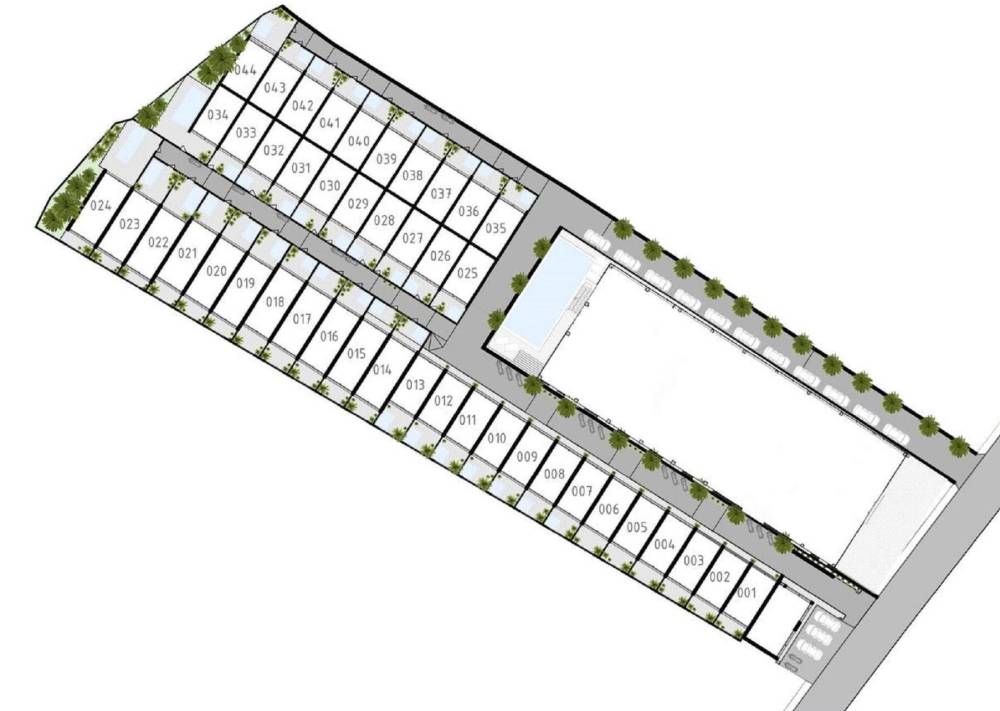 General plan – Five Oceans Villas#