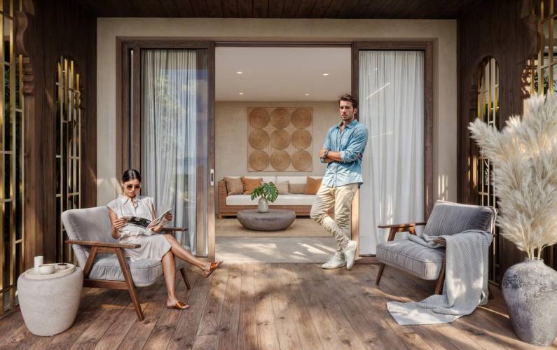 Interior design – Amani Melasti Trade Collection by Wyndham