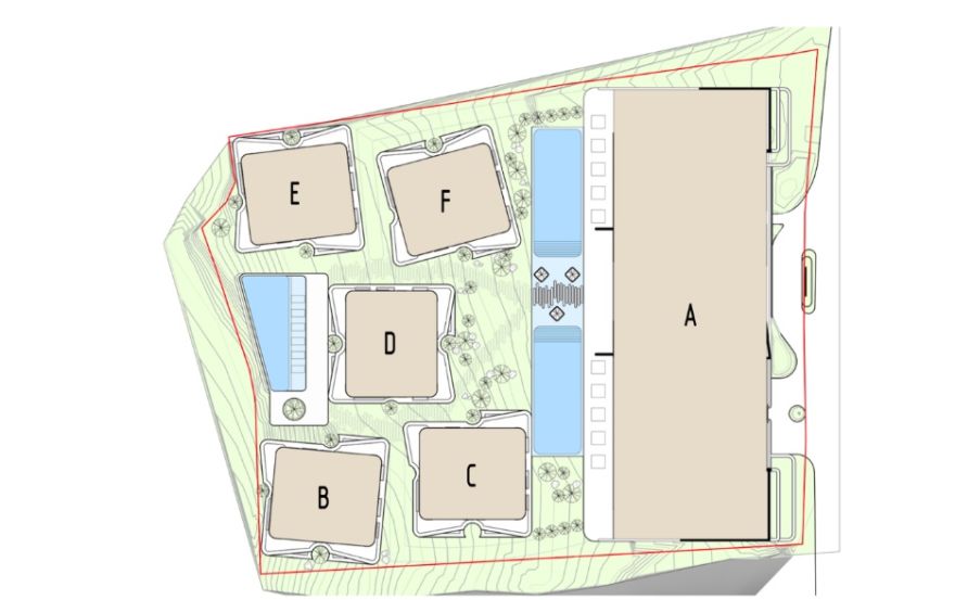 Site plan – Karma Residence