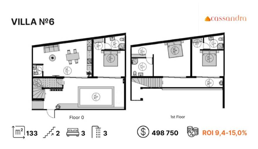 Plans Cassandra Villas