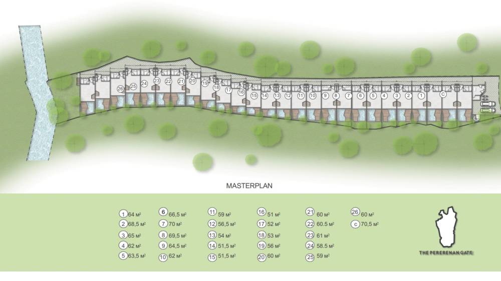 General plan – Pererenan Gate#