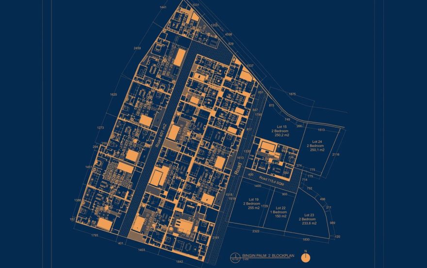 Site plan – Yolla Bingin Residence