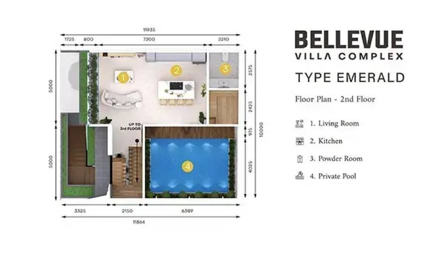 Plans Bellevue Villa Complex