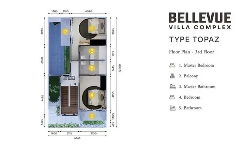 Plans Bellevue Villa Complex