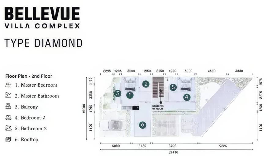 Plans Bellevue Villa Complex