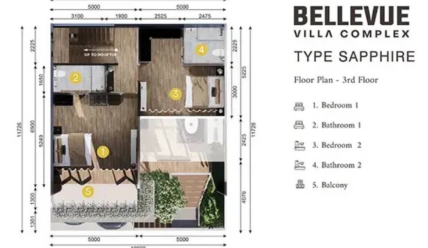 Plans Bellevue Villa Complex