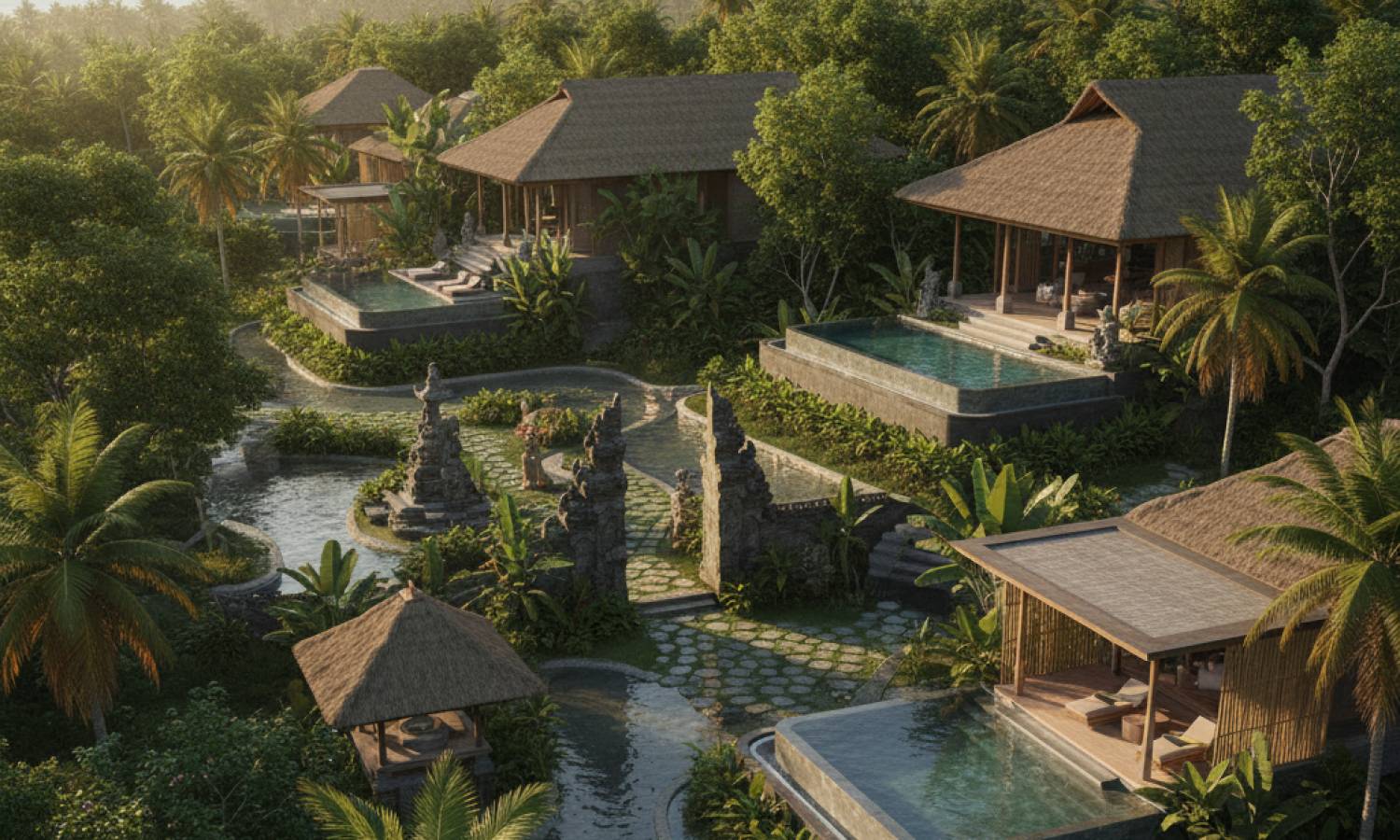 Pura Gunung Lebah temple Ubud spiritual landmark