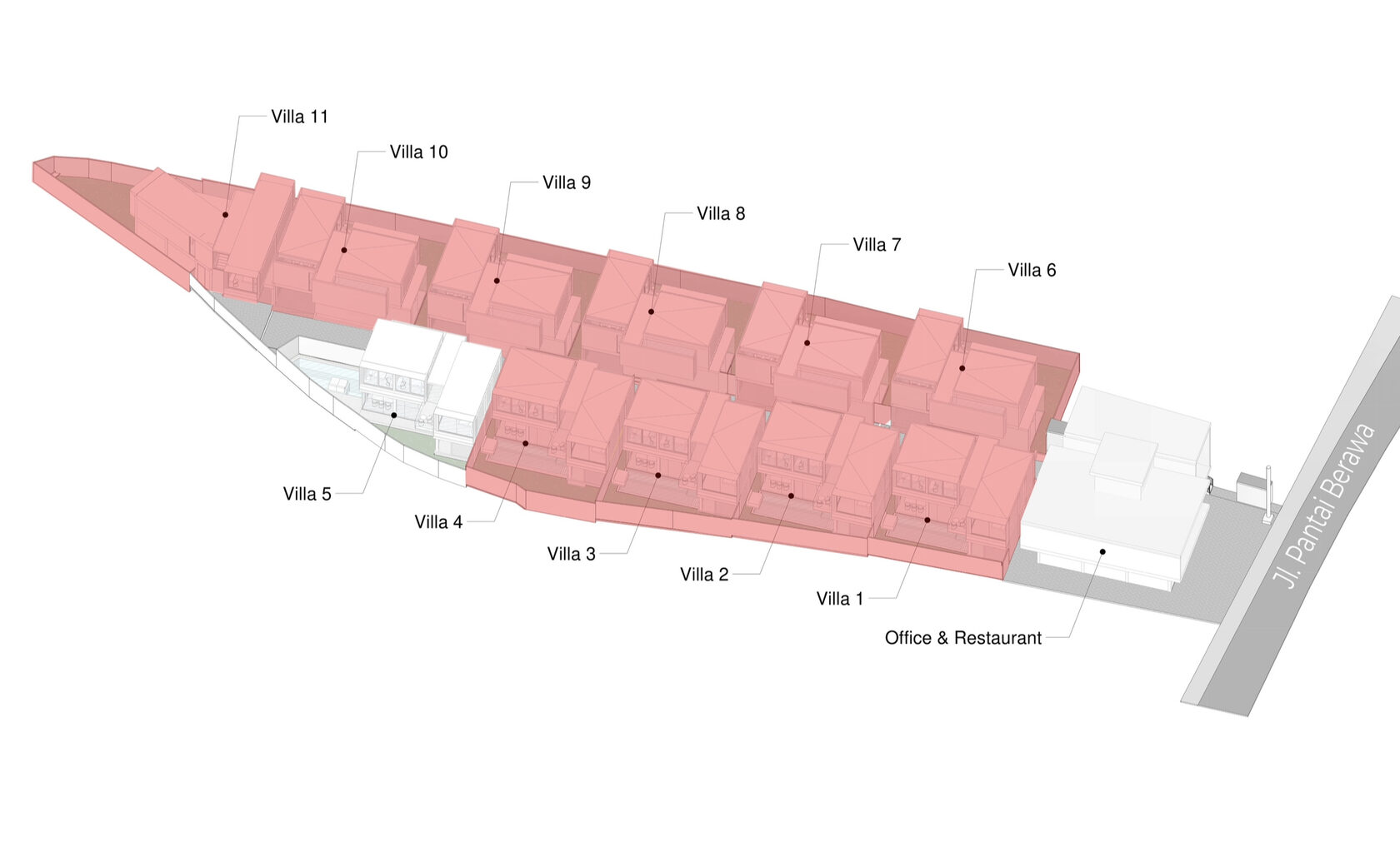 General plan – Archestet Villas