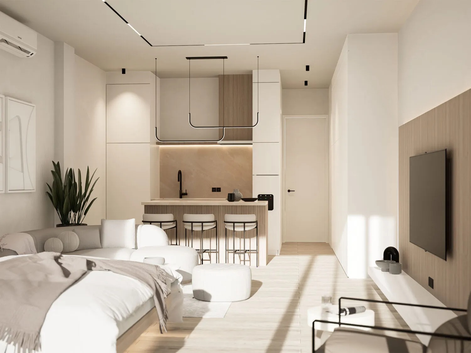 Interior design – OASIS III Apartments