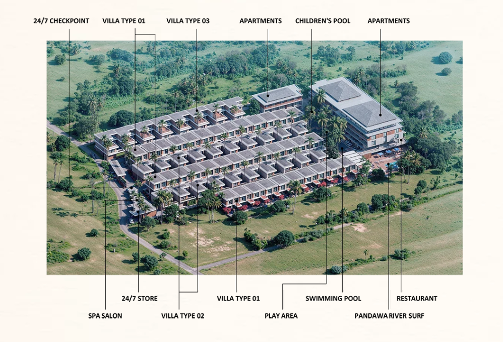 General plan – Pandawa Residence