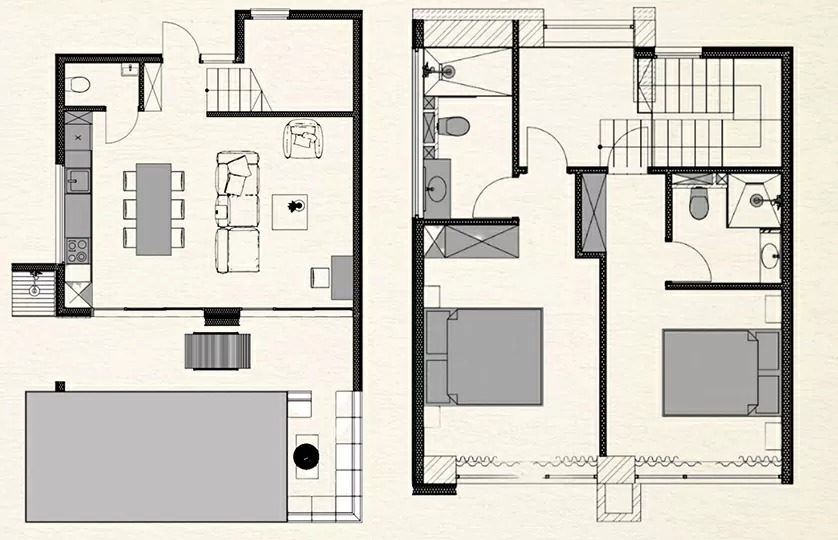 Plans Pandawa Residence