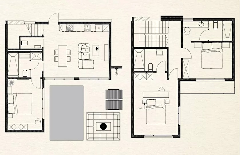 Plans Pandawa Residence