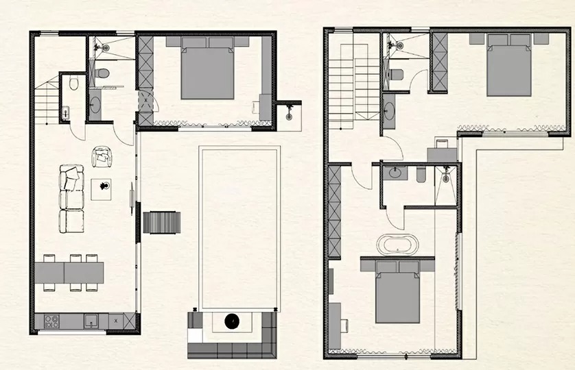 Plans Pandawa Residence